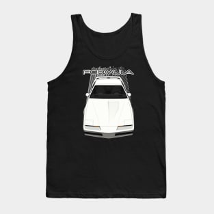 Pontiac Firebird Formula 3rdgen - White Tank Top